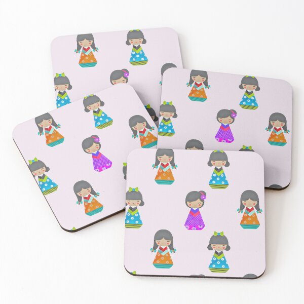 Item preview, Japanese Kawaii Girl Dolls Group of Three Part2 designed and sold by RyanCaudell.