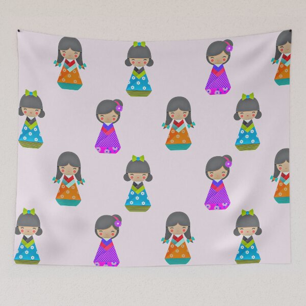 Item preview, Japanese Kawaii Girl Dolls Group of Three Part2 designed and sold by RyanCaudell.