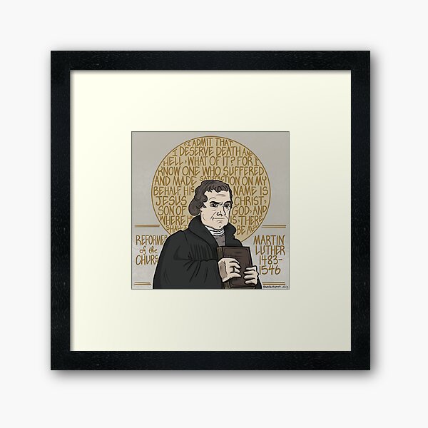Item preview, Martin Luther (1483-1546), Reformer of the Church designed and sold by LansingCreative.