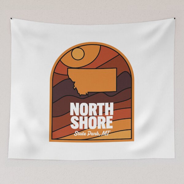 Item preview, North Shore State Park Montana designed and sold by HalpinDesign.