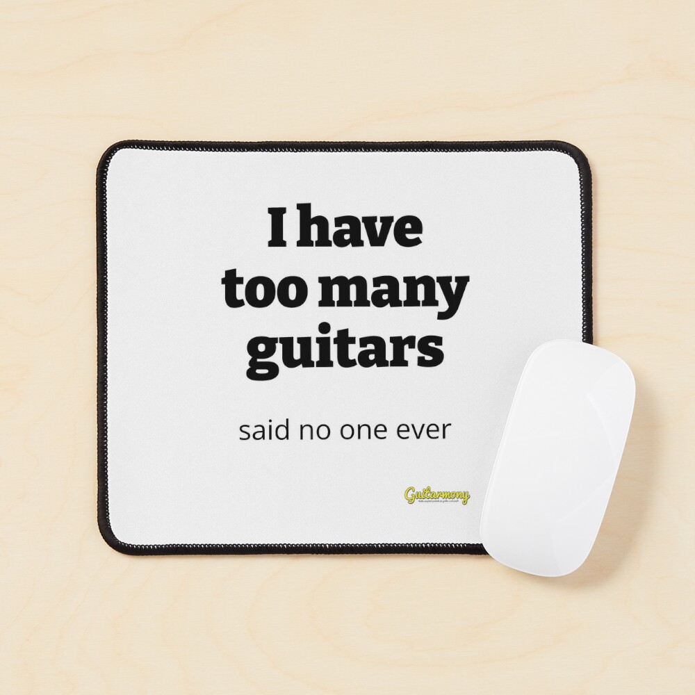 Item preview, Mouse Pad designed and sold by Guitarmony.