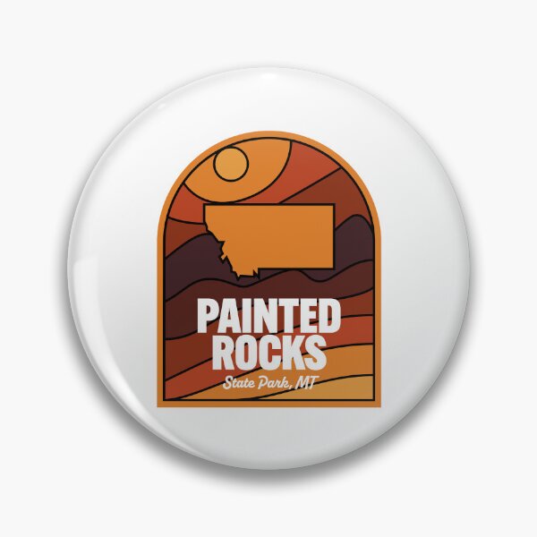 Artikelvorschau, Painted Rocks State Park Montana entworfen und verkauft von HalpinDesign.