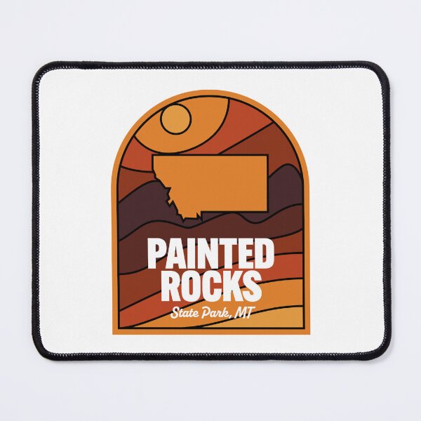 Item preview, Painted Rocks State Park Montana designed and sold by HalpinDesign.