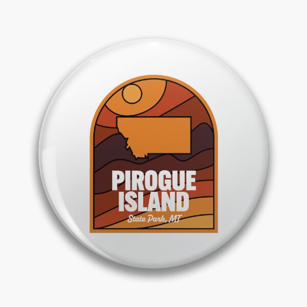 Artikelvorschau, Pirogue Island State Park Montana entworfen und verkauft von HalpinDesign.