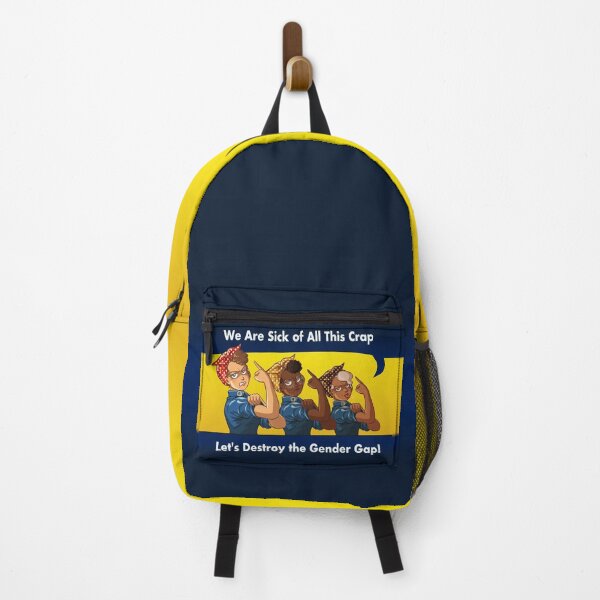 Item preview, Let's Destroy the Gender Gap! designed and sold by FabsDesign.