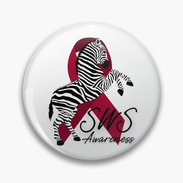 Item preview, Sturge-Weber Syndrome Awareness Ribbon designed and sold by Elle  Hazlett.