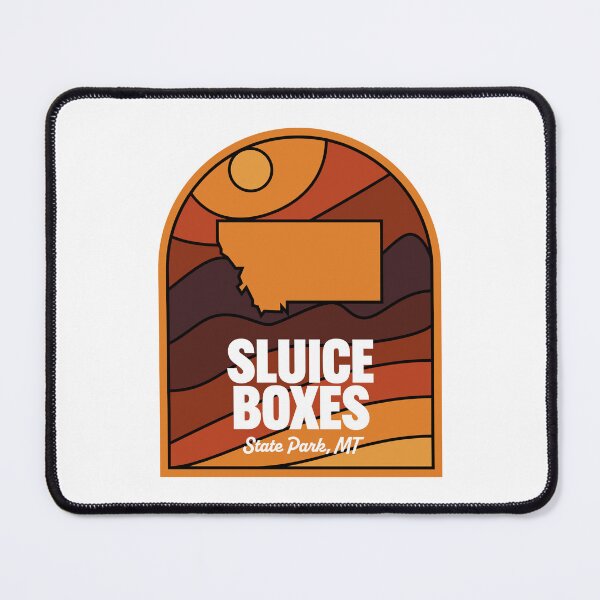 Item preview, Sluice Boxes State Park Montana designed and sold by HalpinDesign.