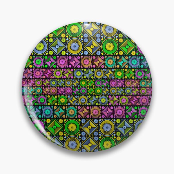 Item preview, Geometric Midnight Garden Tiled designed and sold by PanicDay.