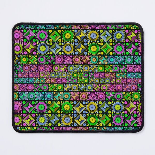 Item preview, Geometric Midnight Garden Tiled designed and sold by PanicDay.