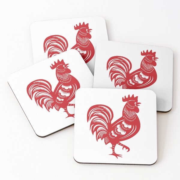 Item preview, Chinese Zodiac Sign Rooster - Horoscope Astrological Sign - Chinese Rooster Character Gift Idea designed and sold by Fleyshop.