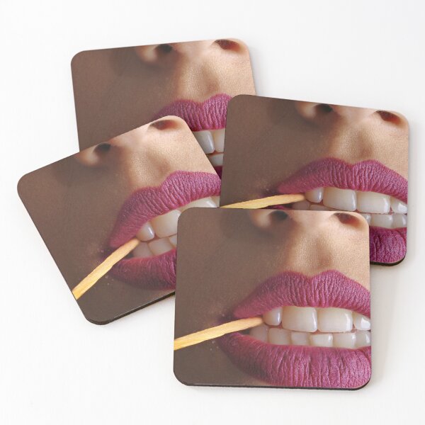 Item preview, Red Lips with lighted match designed and sold by Momo-Stores.