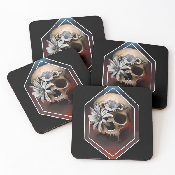 Item preview, Skull Flowers  designed and sold by Ketrinartistka.