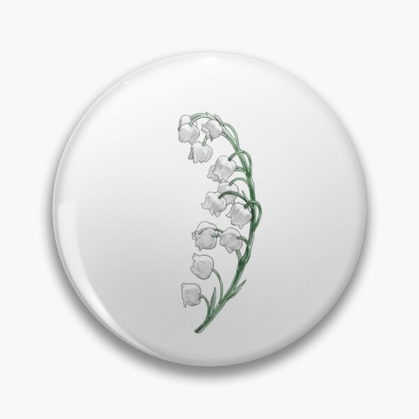 Item preview, White Bellflower Sticker Colored designed and sold by amsonia-art.