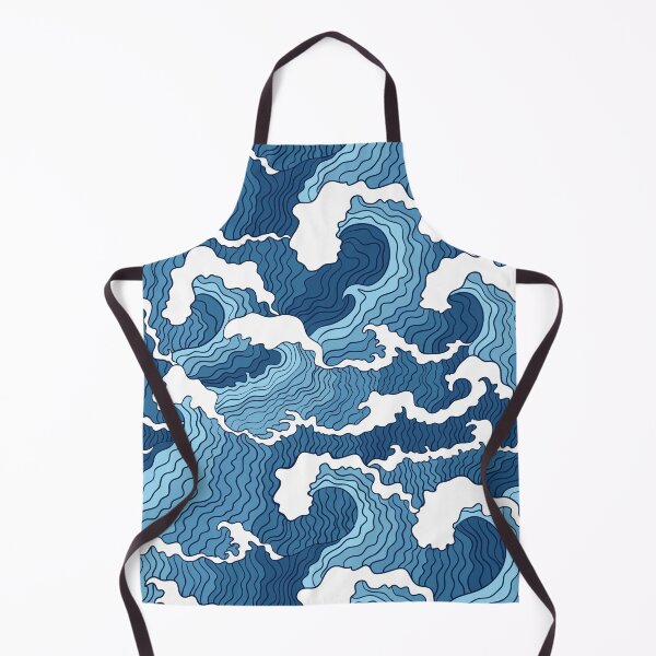 Item preview, The Great Wave Blue Pattern designed and sold by IllustrT.