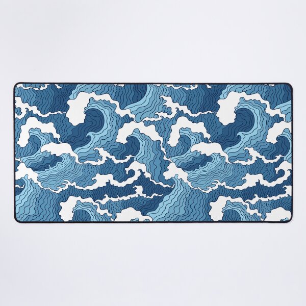 Item preview, The Great Wave Blue Pattern designed and sold by IllustrT.