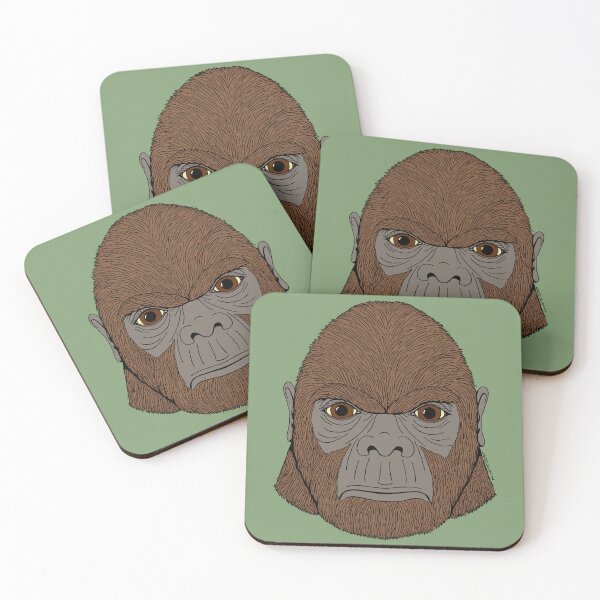 Item preview, Bigfoot Portrait 1 (Ape-Like) designed and sold by Azure Lion Productions.