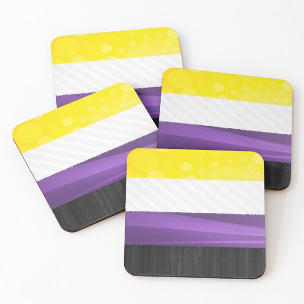 Item preview, Nonbinary Pride Flag designed and sold by youneekart.