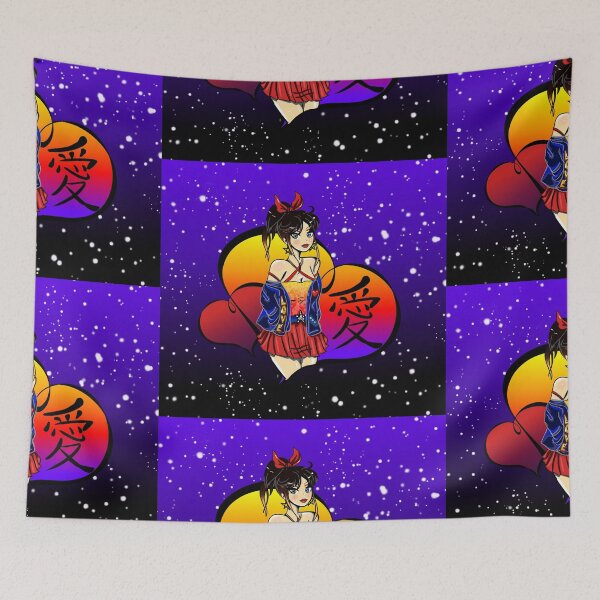 Item preview, Love Ai Anime Girl designed and sold by MarielaArtShop.