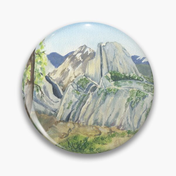 Artikelvorschau, Half Dome Peak im Yosemite-Nationalpark entworfen und verkauft von LenaArtJourney.