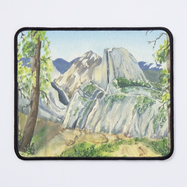 Item preview, Half Dome Peak in Yosemite National Park designed and sold by LenaArtJourney.