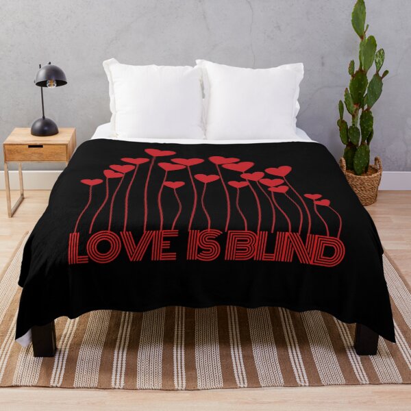 Item preview, Love is blind - Cute Heart Design designed and sold by DesignsbyMona.