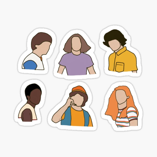 STRANGER THINGS Character Card & Stickers WILL BYERS ST-7, 7 of 20 & 7 of  10