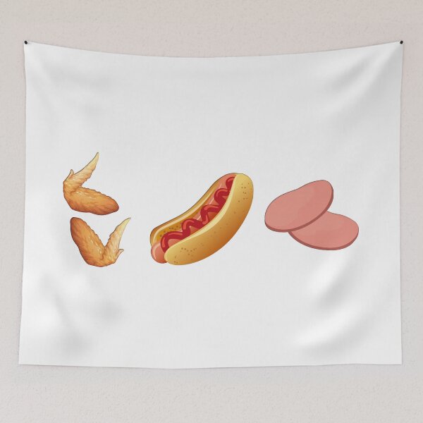 Item preview, Chicken Wing, Chicken Wing, Hot Dog and Bologna designed and sold by Martini-Four.