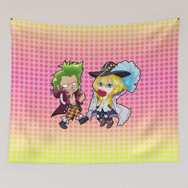 Item preview, ONE PIECE! CAVENDISH and BART ehehe designed and sold by angsty-angst.