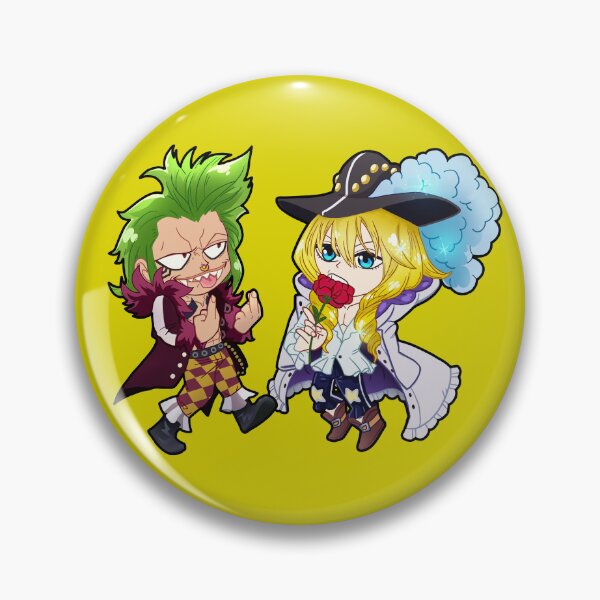 Item preview, ONE PIECE! CAVENDISH and BART stickers designed and sold by angsty-angst.