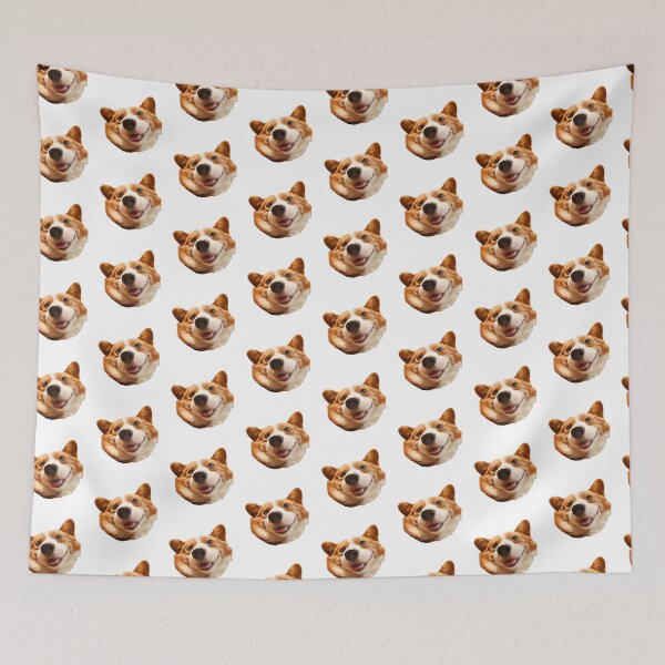 Item preview, Corgi Sticker and Gifts Corgi Shirt Corgi face Corgi Pullover Dogo Dog Dog Face Mutt designed and sold by JustAMillenial -.