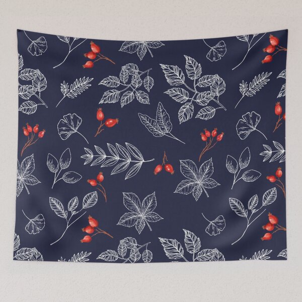 Item preview, Wild Brier Dog Rose Leaf Pattern Design designed and sold by lordyswiss.