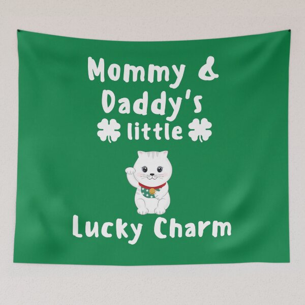 Item preview, Mommy And Daddy's Little Lucky Charm designed and sold by BronikowskiART.