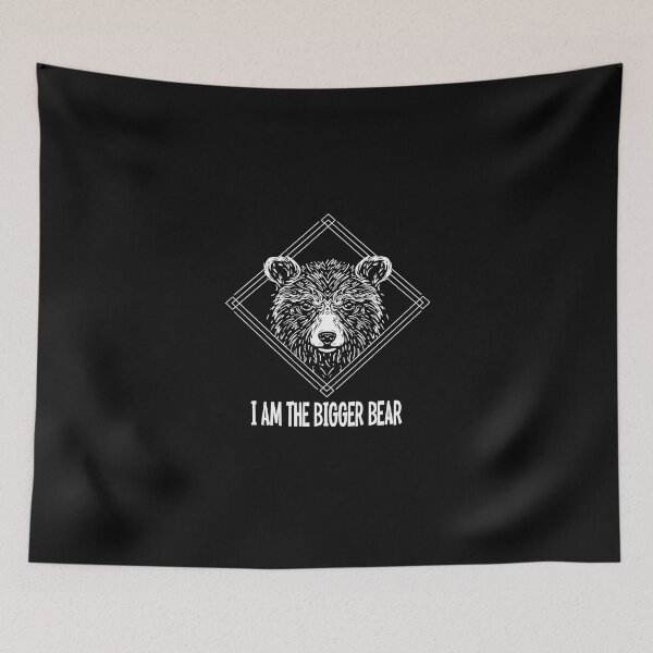 Item preview, I Am The Bigger Bear T-Shirts designed and sold by ABRAHEEM ALI.