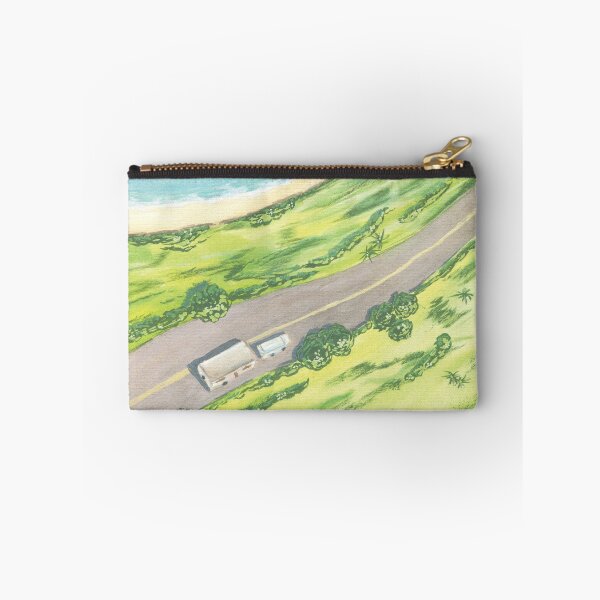 Item preview, RV Trailer on the road designed and sold by LenaArtJourney.
