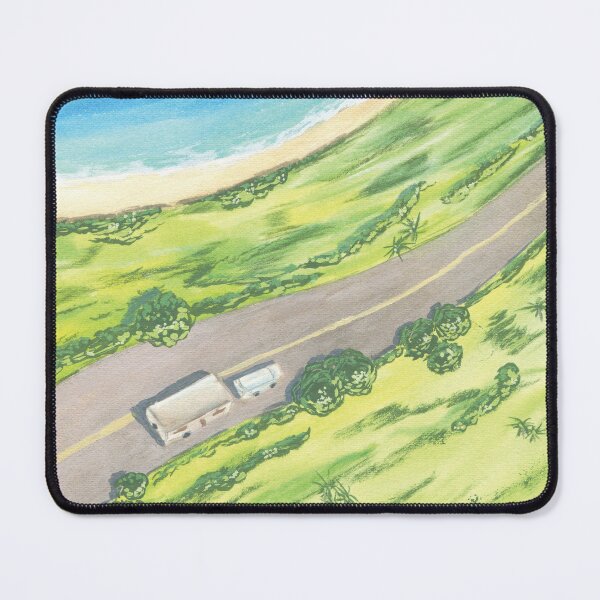 Item preview, RV Trailer on the road designed and sold by LenaArtJourney.