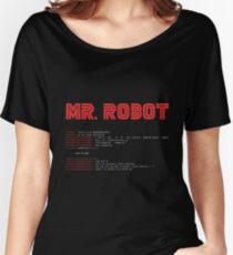 MR ROBOT fsociety00.dat Women's Relaxed Fit T-Shirt