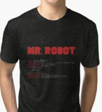 MR ROBOT fsociety00.dat Tri-blend T-Shirt