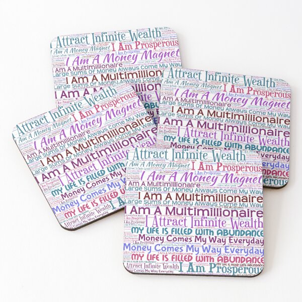 Item preview, Law of Attraction Positive Affirmations to Manifest Wealth, Prosperity and Abundance designed and sold by frankie5368.