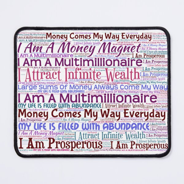 Item preview, Law of Attraction Positive Affirmations to Manifest Wealth, Prosperity and Abundance designed and sold by frankie5368.