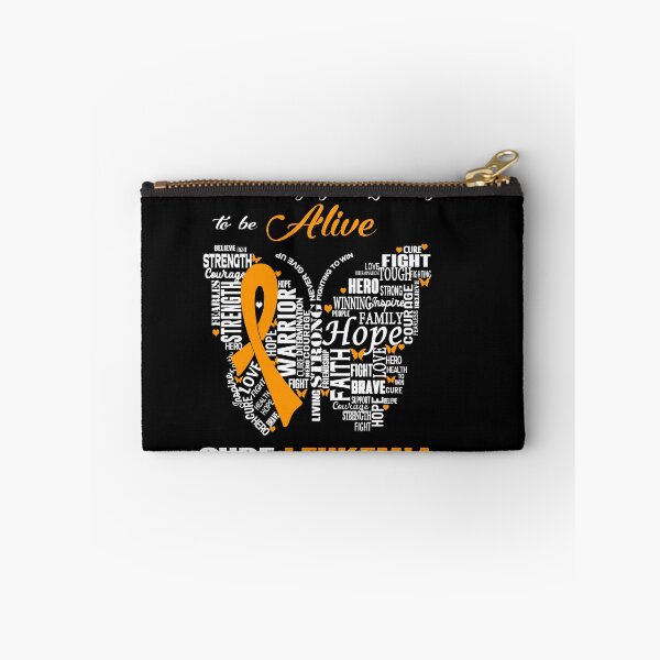 Item preview, Butterfly Ribbon Cure LEUKEMIA Awareness designed and sold by Tadmab.
