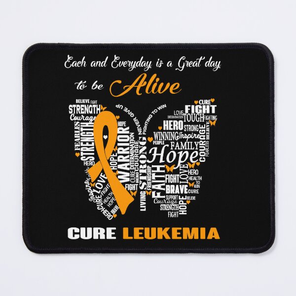 Item preview, Butterfly Ribbon Cure LEUKEMIA Awareness designed and sold by Tadmab.