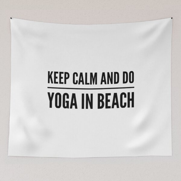 Item preview, Yoga in beach designed and sold by TheGreatWhale.
