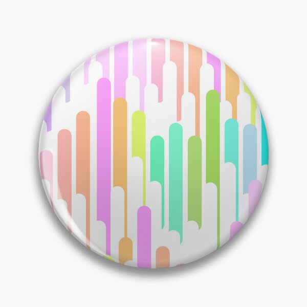 Item preview, 90s Equalizer Rainbow Pattern - abstract graphic rhythm designed and sold by Dominiquevari.