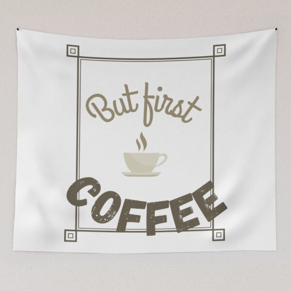Item preview, But first coffee  designed and sold by Sanaura.