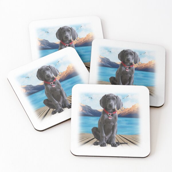 Item preview, Dog at Lake designed and sold by HappyLifeCreate.
