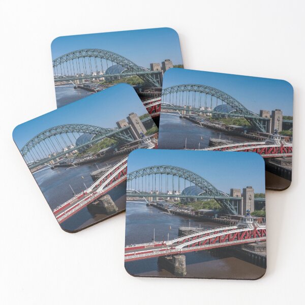 Item preview, Newcastle river view of the famous Swing and Tyne Bridge designed and sold by WorldScenery.