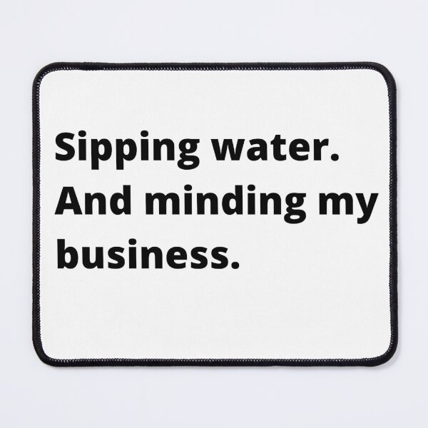 Item preview, Sipping water designed and sold by Giographix.