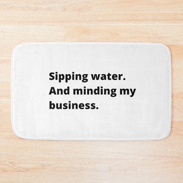 Item preview, Sipping water designed and sold by Giographix.