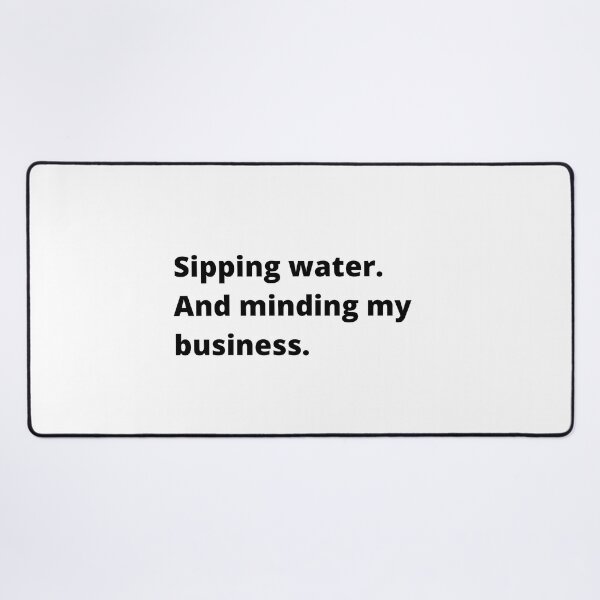 Item preview, Sipping water designed and sold by Giographix.