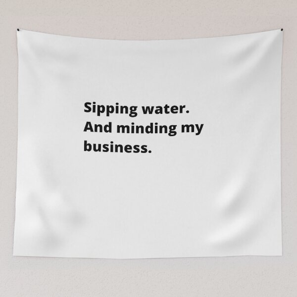 Item preview, Sipping water designed and sold by Giographix.